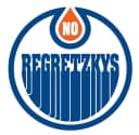 No Regretzkys (Rangers Blue) logo