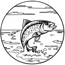 WABBLER CREEK FIGHTING WALLEYE logo