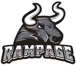 Rutherford Co. Rampage logo