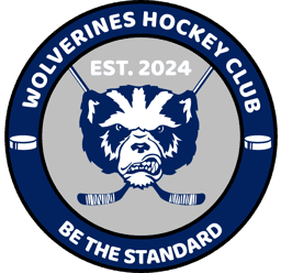 Wolverines Varsity Red logo