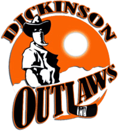 Dickinson Outlaws Squirt B1 Black logo