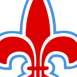 2018 Red Detroit Nordiques logo