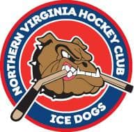 NoVa Ice Dogs (Red) logo