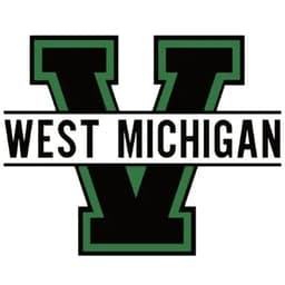West Michigan Varsity White logo