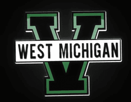 West Michigan Varsity White logo