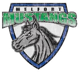 U11 Melfort Mustangs logo
