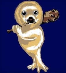 BABY SEAL CLUBBERS logo