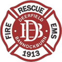 Deerfield Bannockburn Fire Department logo