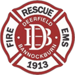 Deerfield Bannockburn Fire Department logo