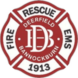 Deerfield Bannockburn Fire Department logo